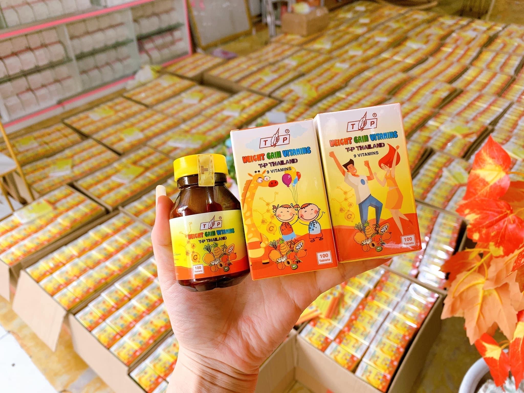 Vitamin TP Tăng Cân Thái Lan Hộp 100 Viên