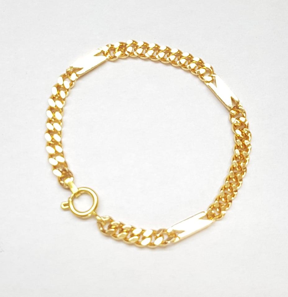 Lắc Tay Nam Nữ Chữ N Đơn Giản- Dùng lâu dài không đen rỉ