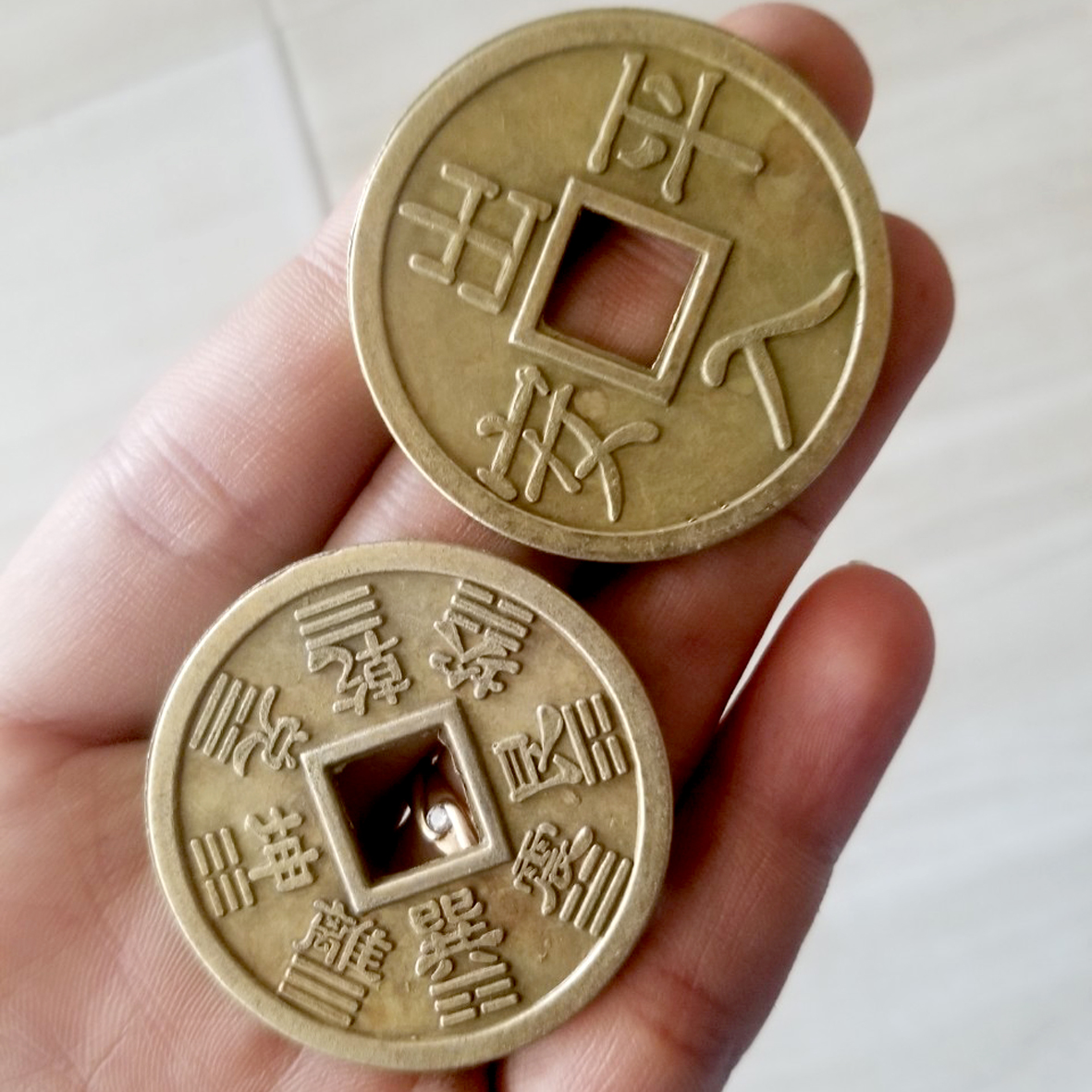 [HCM]Đồng xu cổ phong thủy  4cm