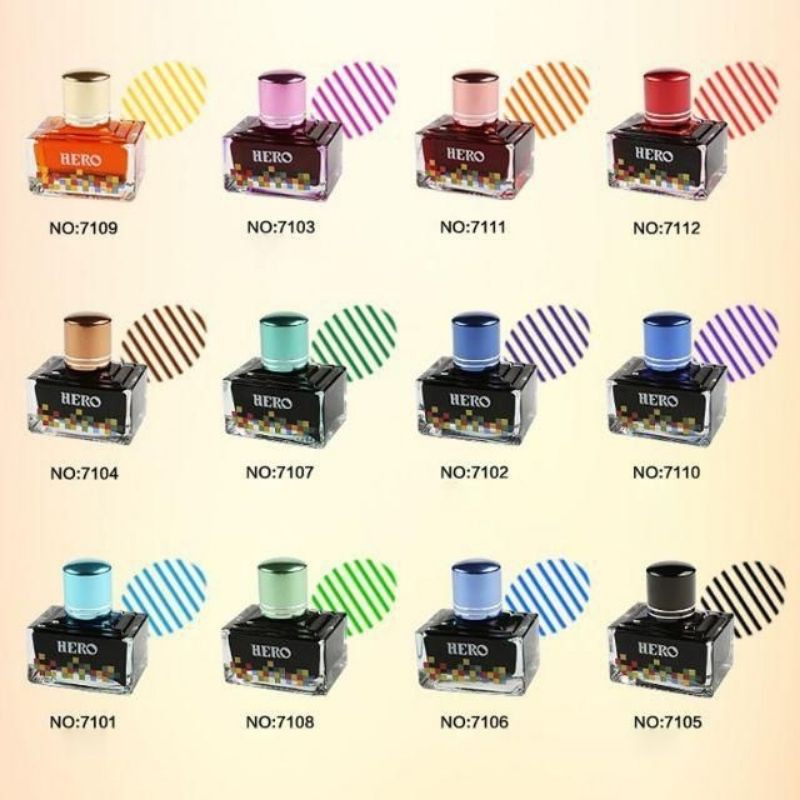 Mực Hero (40ml/lọ)