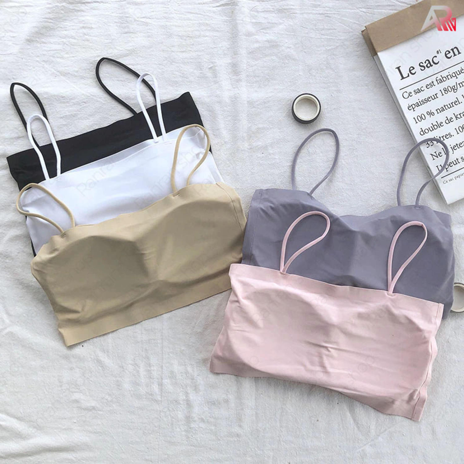 [Nhập RS0822 giảm 30k cho đơn 99k]Áo Bra su đúc 2 dây xinh xắn
