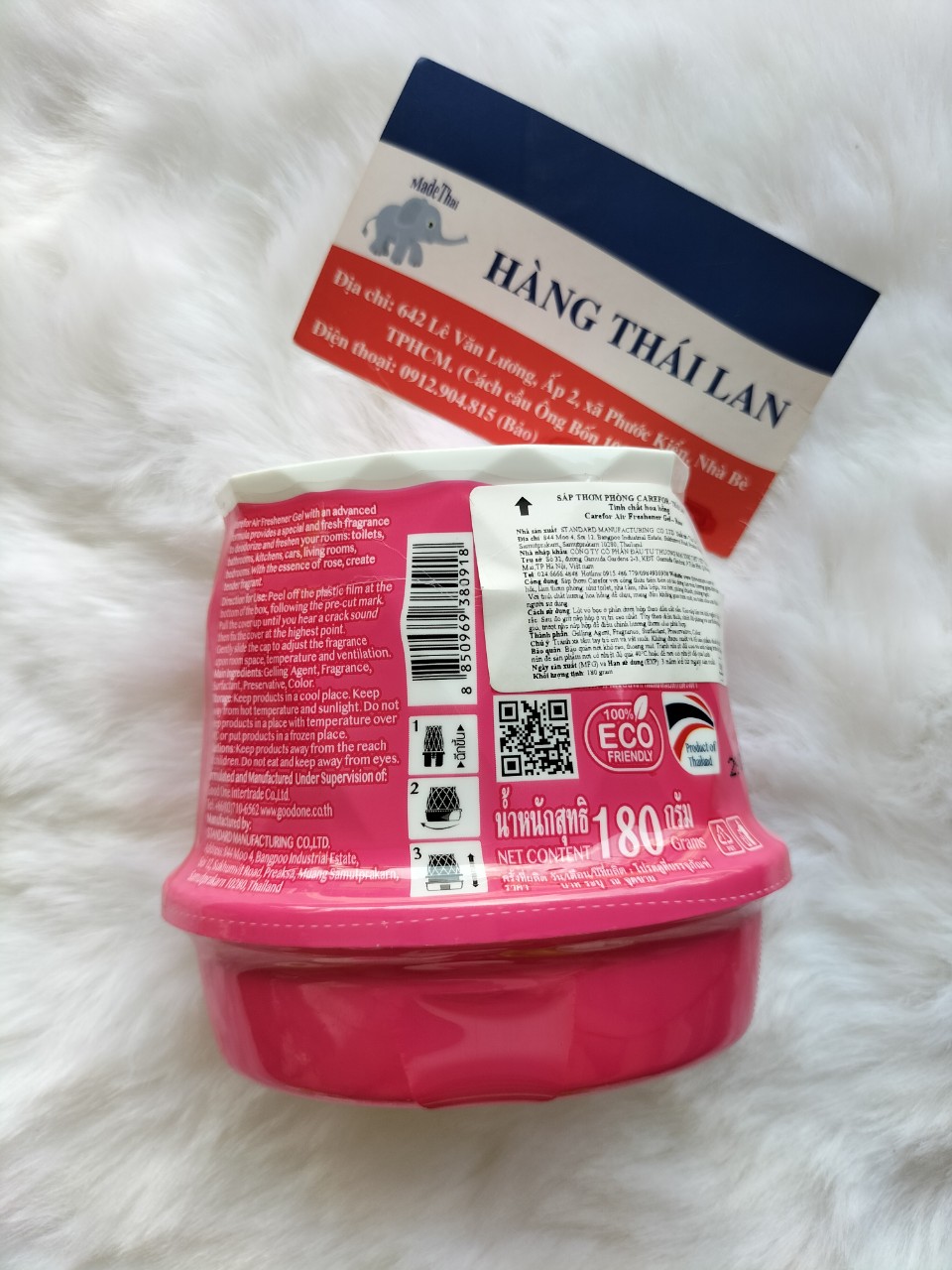 [HCM]Sáp Thơm Phòng CareFor Thái Lan 180g