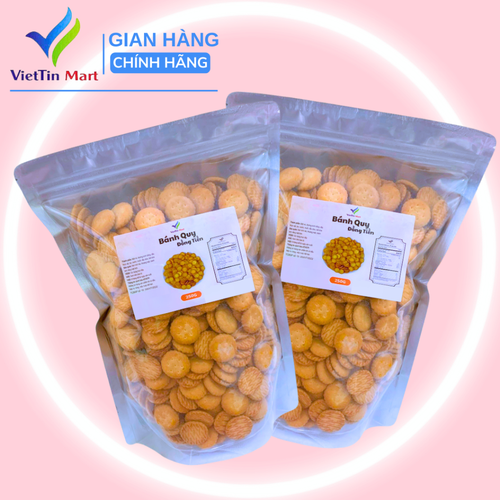 BÁNH QUY ĐỒNG TIỀN MẶN VIETTINMART