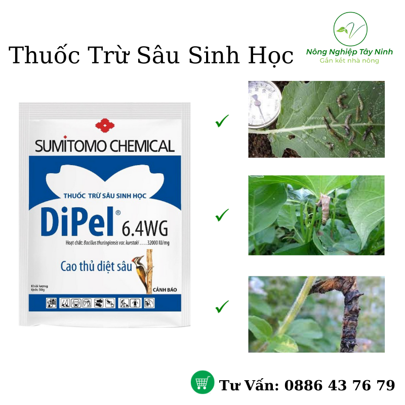 Giải Pháp Sinh Học - DiPel - Khắc Tinh Sâu Kháng Thuốc