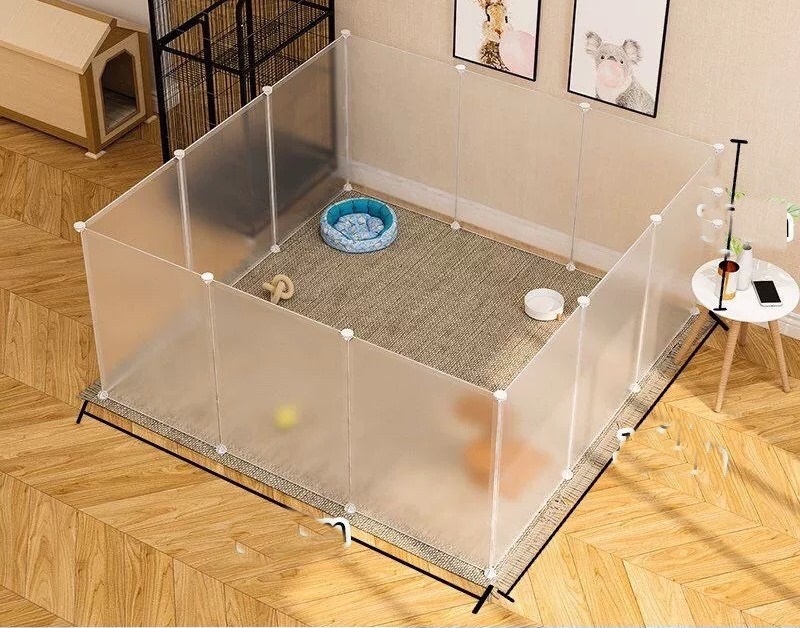 [Sắt Lắp Ghép] Chuồng Quây thú cưng (nhiều kích thước mẫu mã như hình)