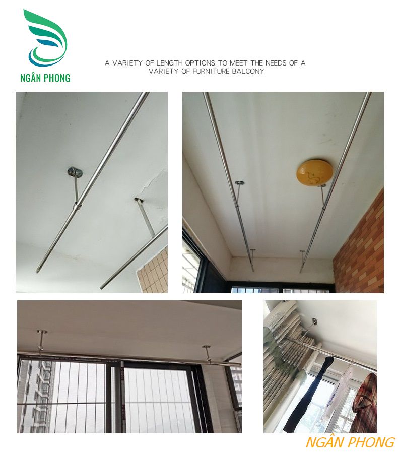 BỘ BÁT ĐỠ THANH TRÒN INOX 201