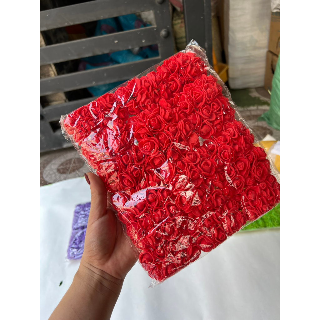 Gói 144 hoa xốp nhí 2cm