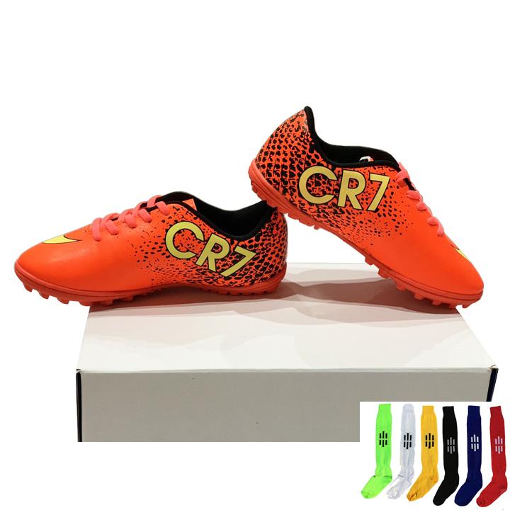 Giày Bóng Đá Cr7 Tặng Tất Đá Bóng