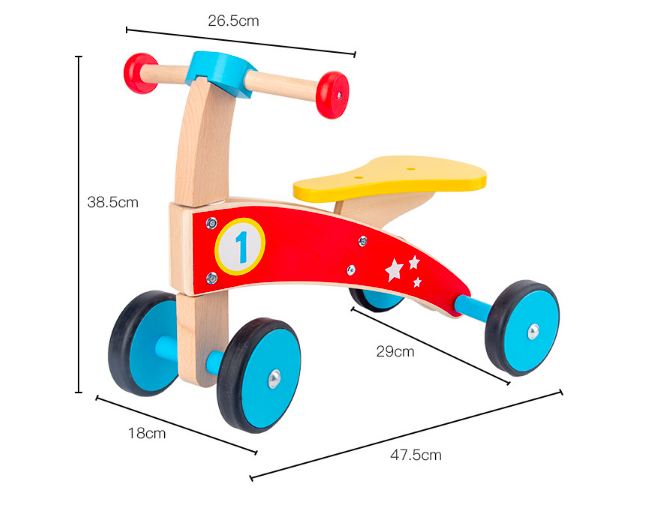 Xe đạp gỗ cho bé