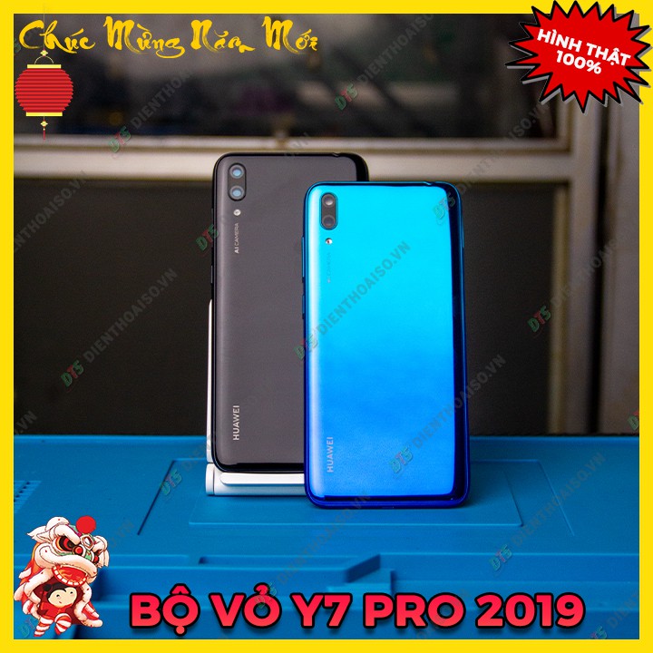 Rib shell Huawei Y7 pro 2019 cover back cover and camera lens