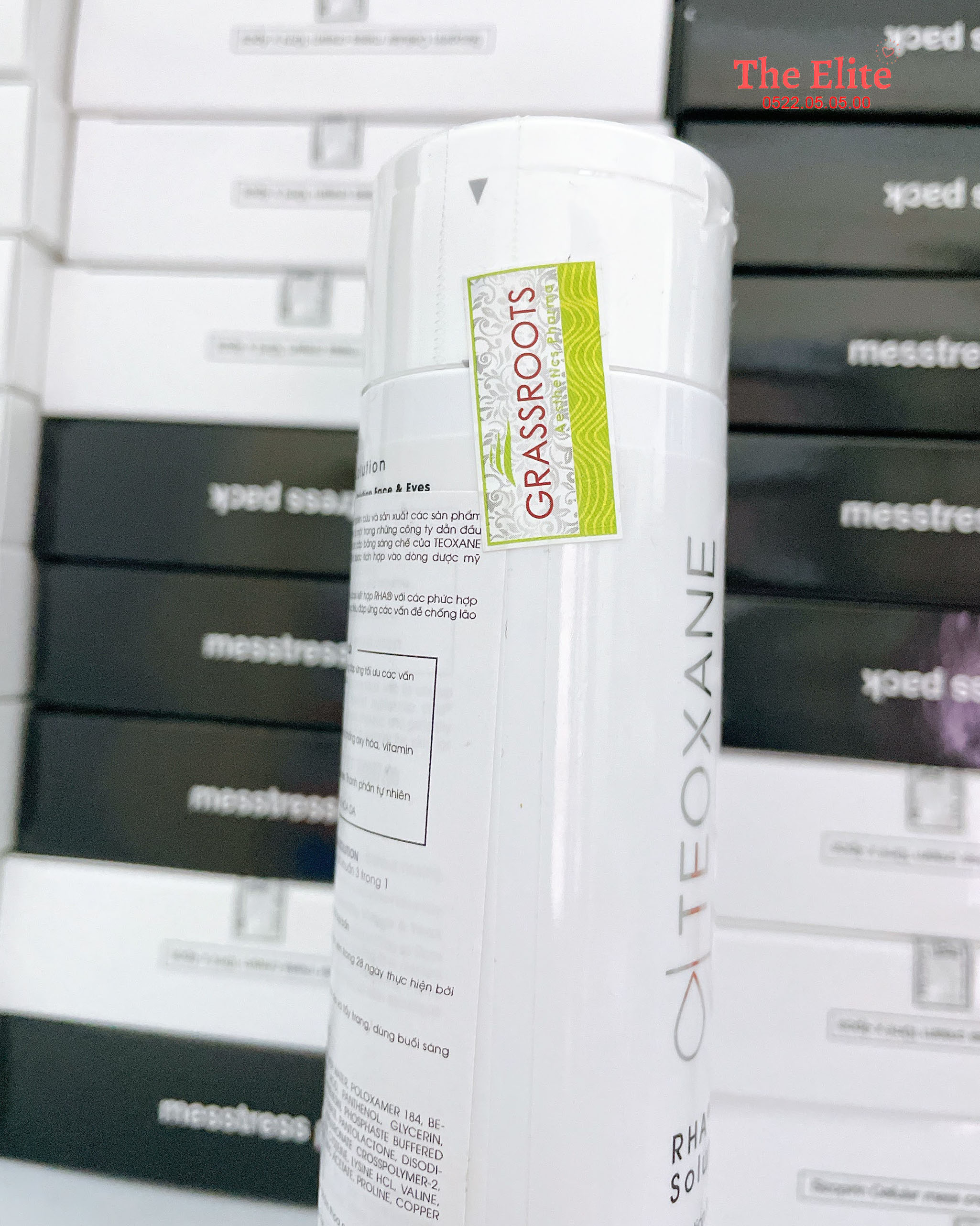 Dung dịch 3 trong 1 Teoxane  RHA Micellar SolutionTẩy trang - Làm sạch - Toner