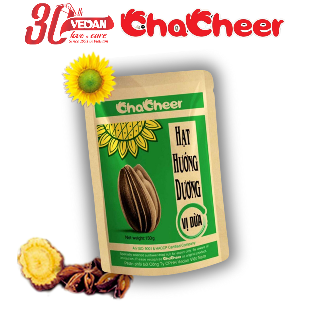 Combo 10 Gói Hạt Hướng Dương CHACHEER Nhập Khẩu 130g