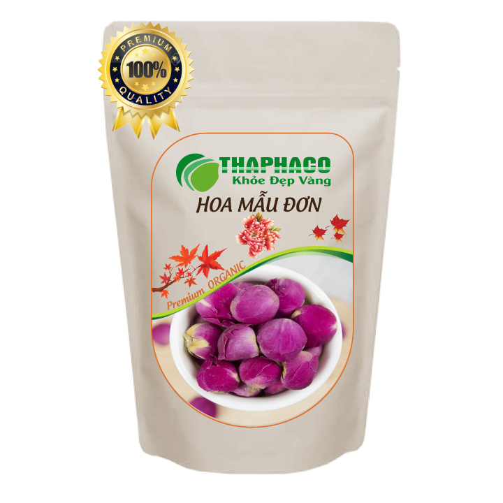 [Túi Lớn Loại 1kg] Hoa Mẫu Đơn Sấy Khô Cao Cấp - Của Thảo Dược THAPHACO