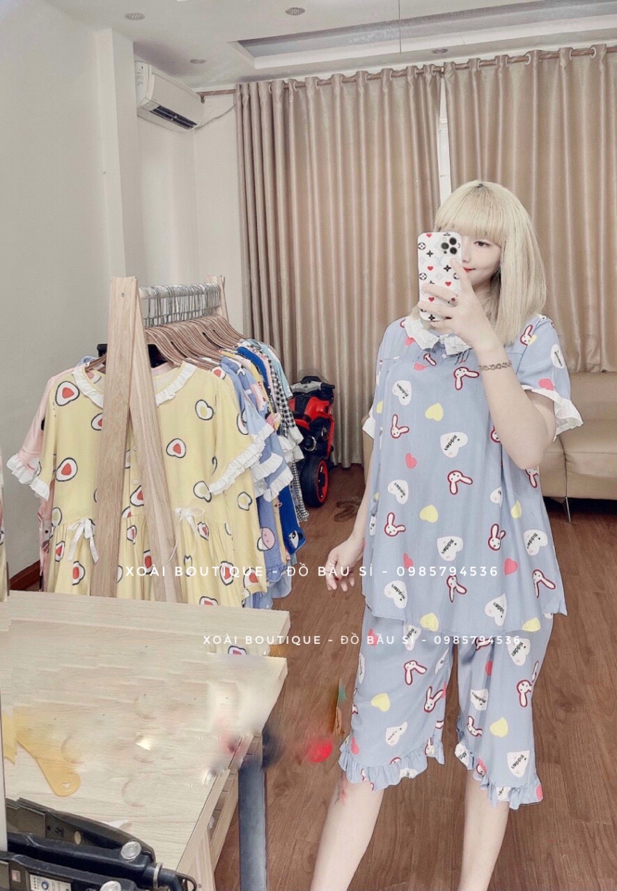 Bộ bầu ngố mẫu mới đẹp xinh