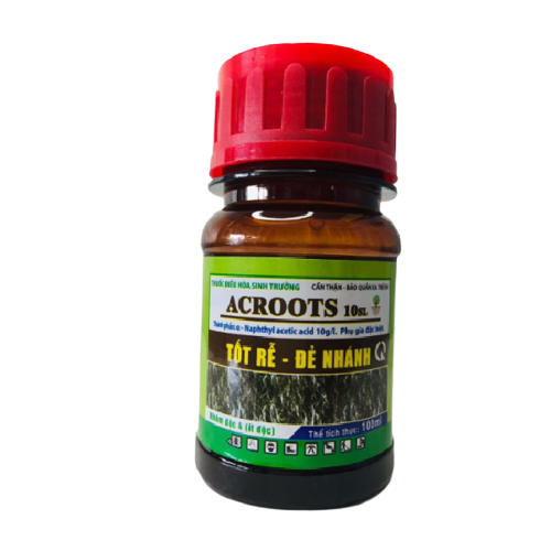 Thuoc kích rễ ACROOTS 10SL (Ra rễ cực mạnh, đẻ nhánh nhiều, mập mầm, xanh cây, xanh lá)