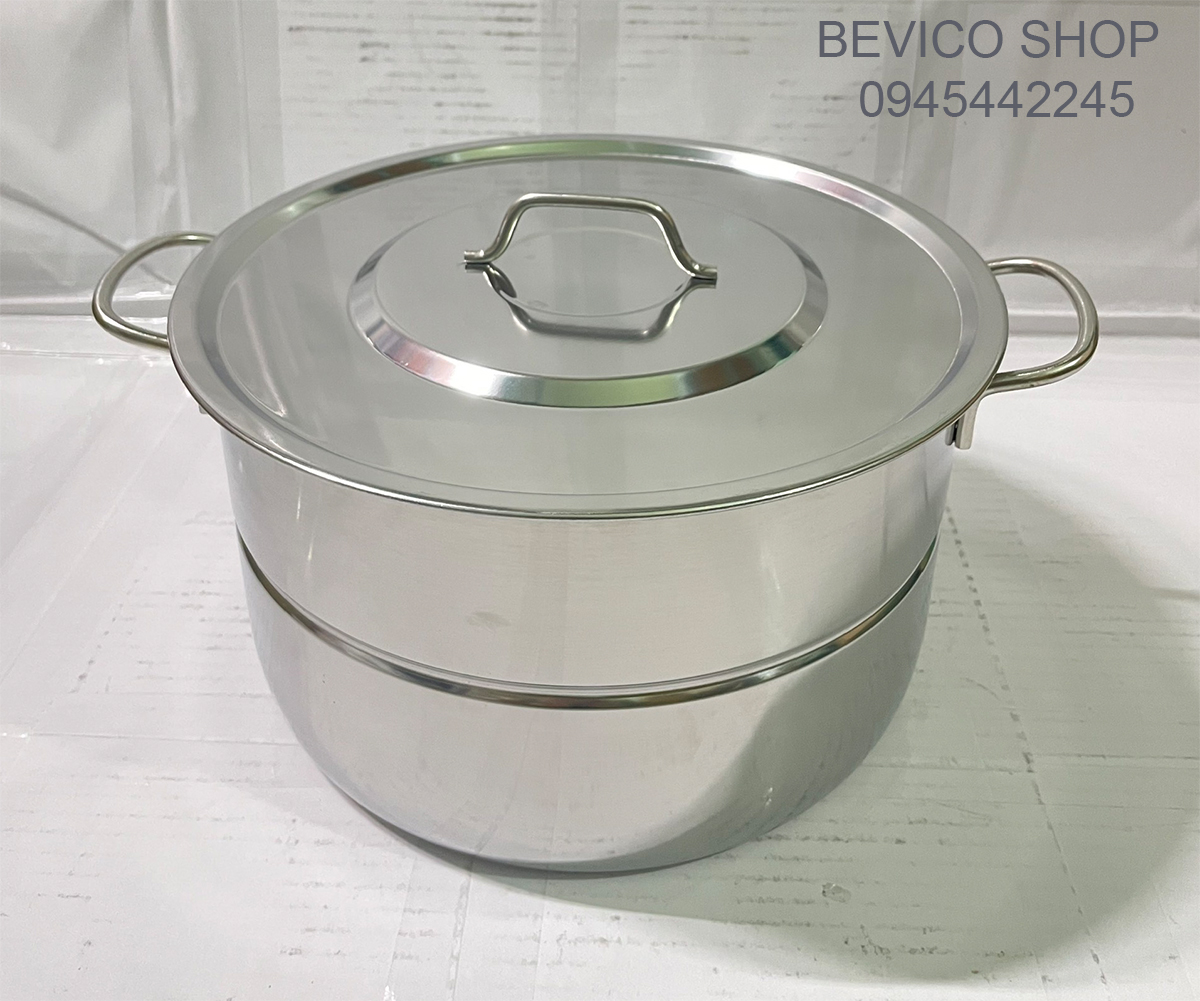 30cm multi-function stainless steel steamer | steaming, cooking, boiling...