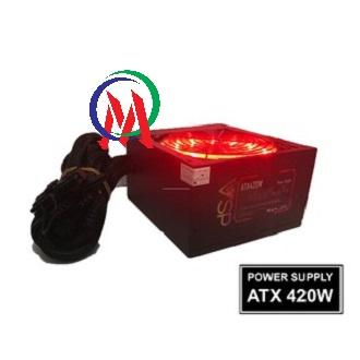 [HCM][Tặng kèm dây nguồn + Bh 36 tháng] Nguồn máy tính VSP 420W có đèn Led Full Box Công suất thực