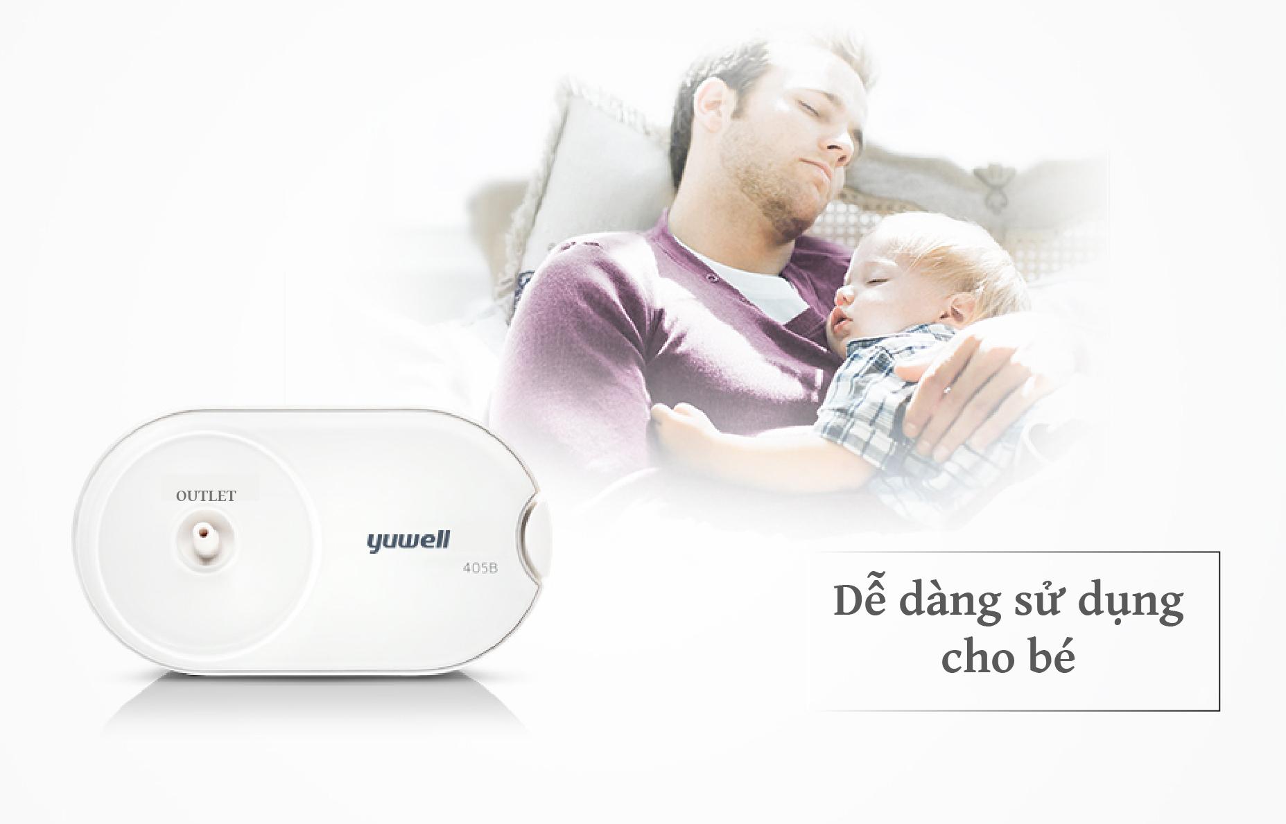Máy xông khí dung Yuwell 405B