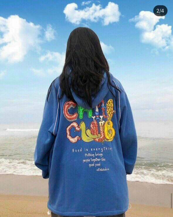 Áo hoodie nữ Chill Club siêu dễ thương, chất nỉ ngoại dày đẹp áo form rộng (Đừng so sánh với các mẫu giá rẻ nha)