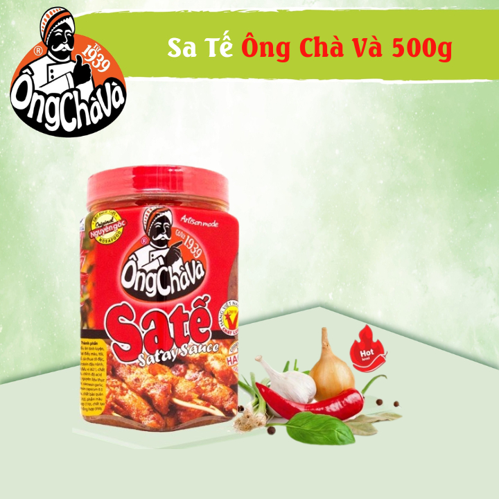 Ong Cha Va Satay Sauce 500g