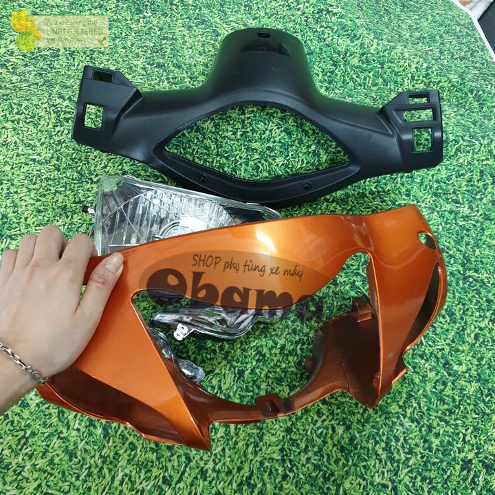 4 MÓN - Đầu [ SALE GIẢM ] phanh CƠ , kèm xi nhan và pha đèn xe Wave RS / S100 / alpha