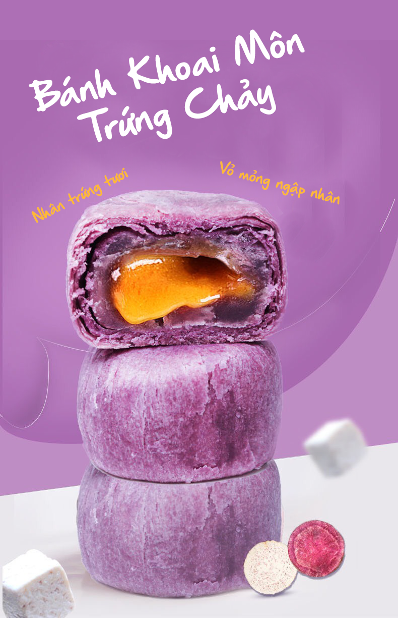 COMBO 6 BÁNH TRỨNG CHẢY - BÁNH KHOAI MÔN