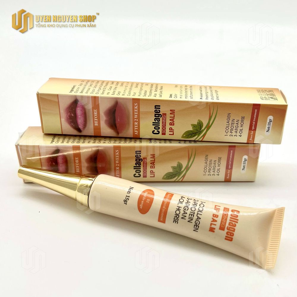 Dưỡng Collagen Lip Balm kích màu môi (Loại 1)