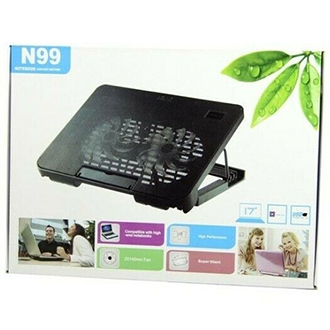 Đế Tản Nhiệt - Đế tản nhiệt laptop N99 2 quạt, fan laptop n99 làm mát cực nhanh.bảo hành 3 tháng - Home Computer