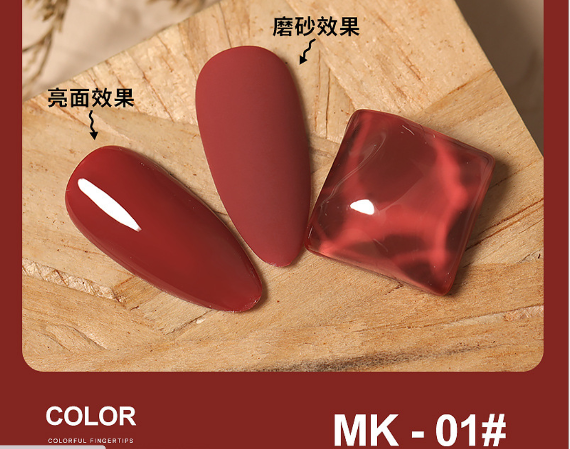 SƠN GEL AS NÂU ĐỎ SANG CHẢNH - mã MK