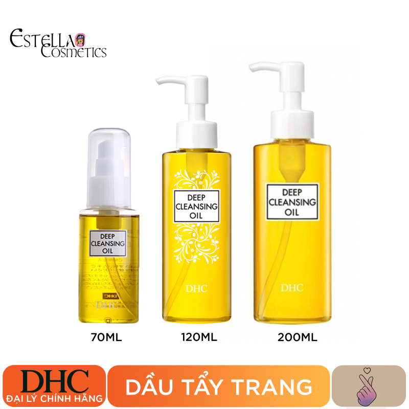 Dầu Tẩy Trang DHC Olive Deep Cleansing Oil (70ml, 120ml, 200ml) cao cấp