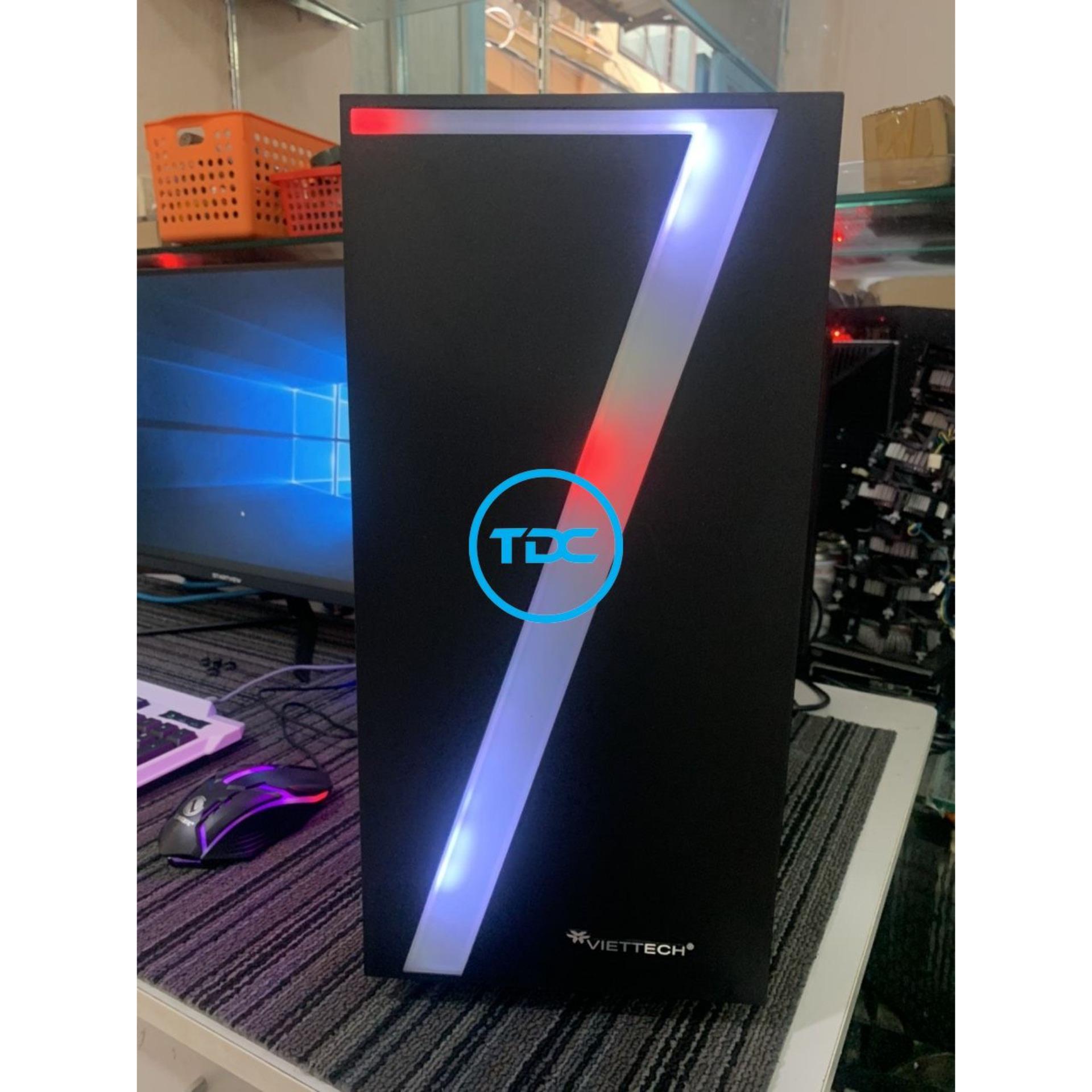 Máy tính chơi game 4techgm02 core i5, ram 8gb, hdd 500gb, vga gt730 - tặng phím chuột gaming dareu.