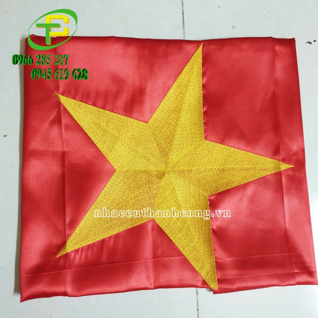 Cờ ĐOÀN Thanh Niên Logo Thêu Sắt Nét