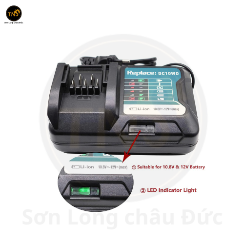 Sạc pin Makita 12V MAX nhận mạch zin ( DC10WD)