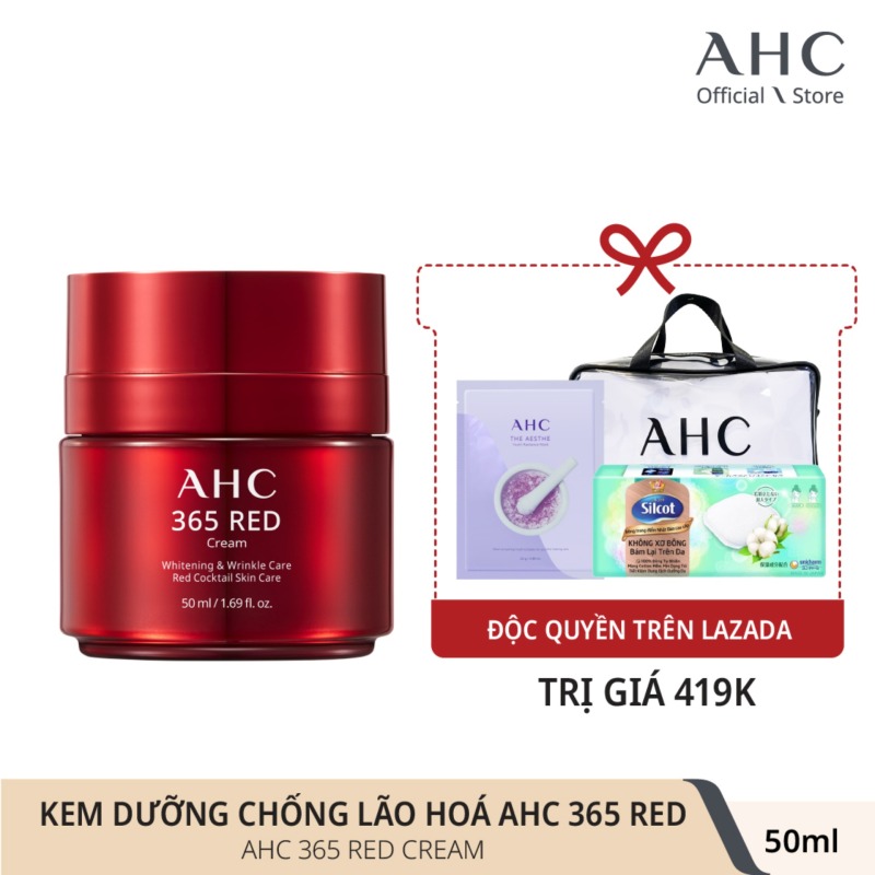 Kem Dưỡng Chống Lão Hoá AHC 365 Red 50ml