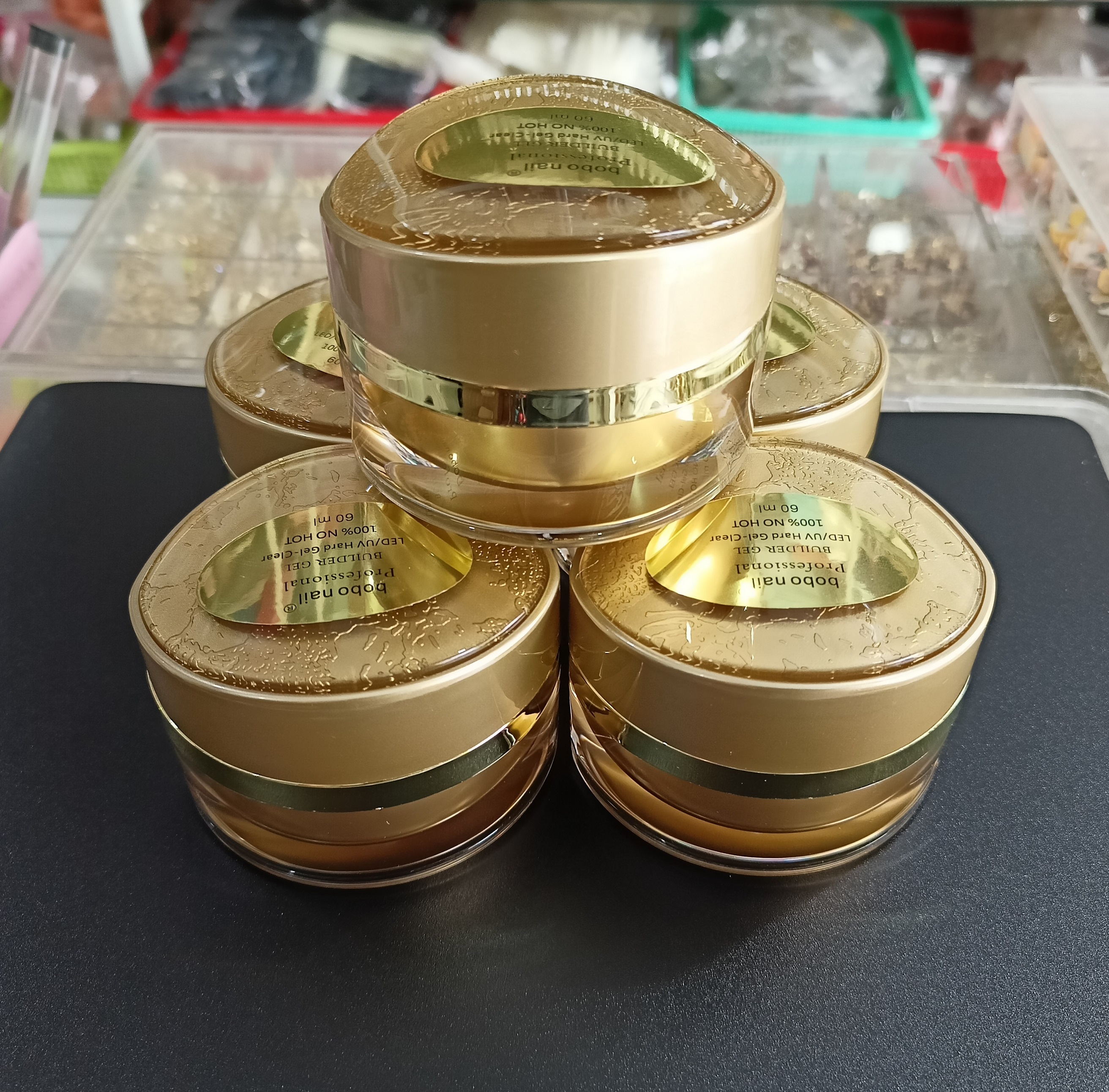 Gel đắp móng tem vàng hiệu Bobo