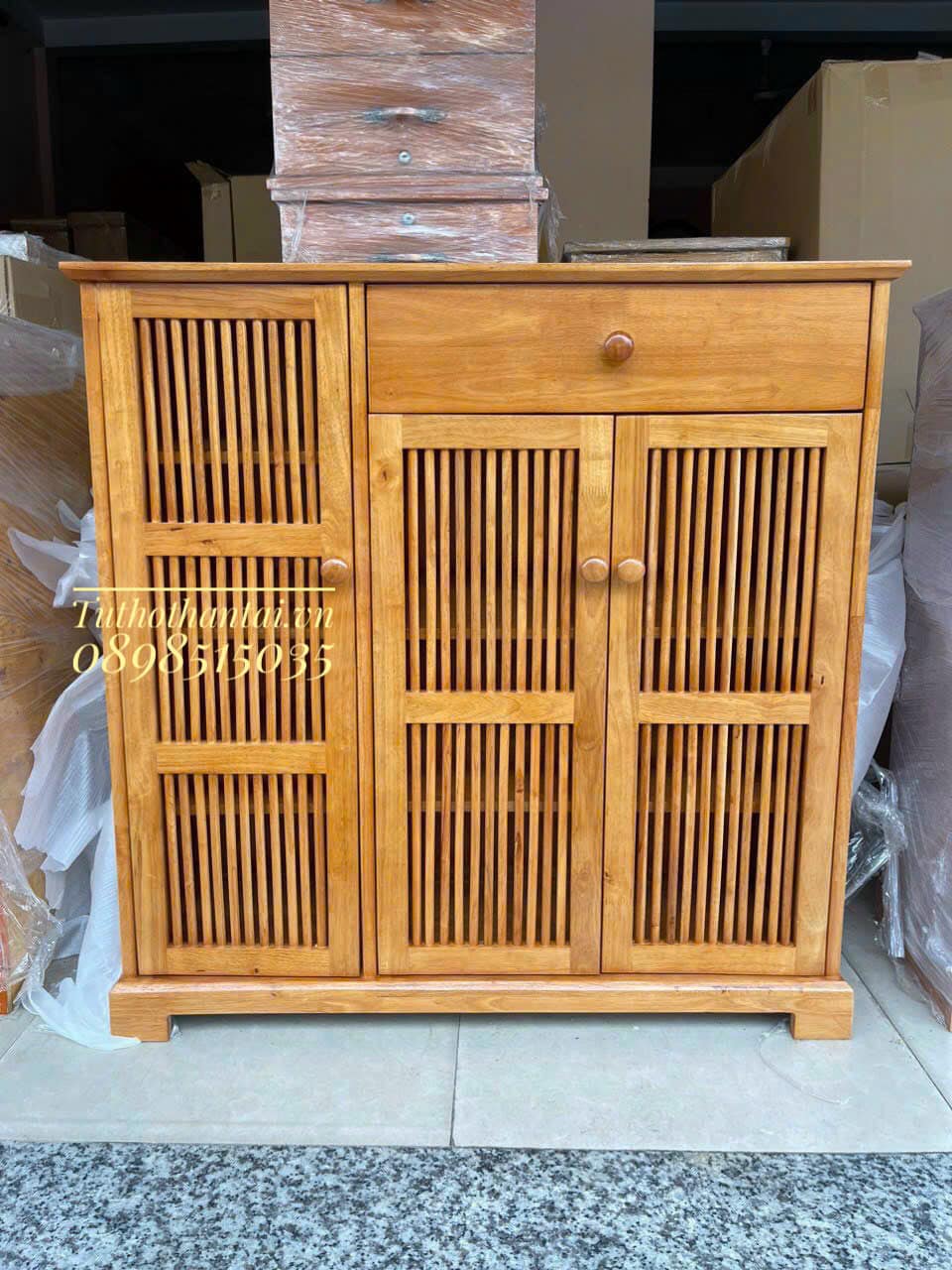 Tủ Giày Đựng Giày Đa Năng Cao Su Gỗ Cao Cấp 80cm