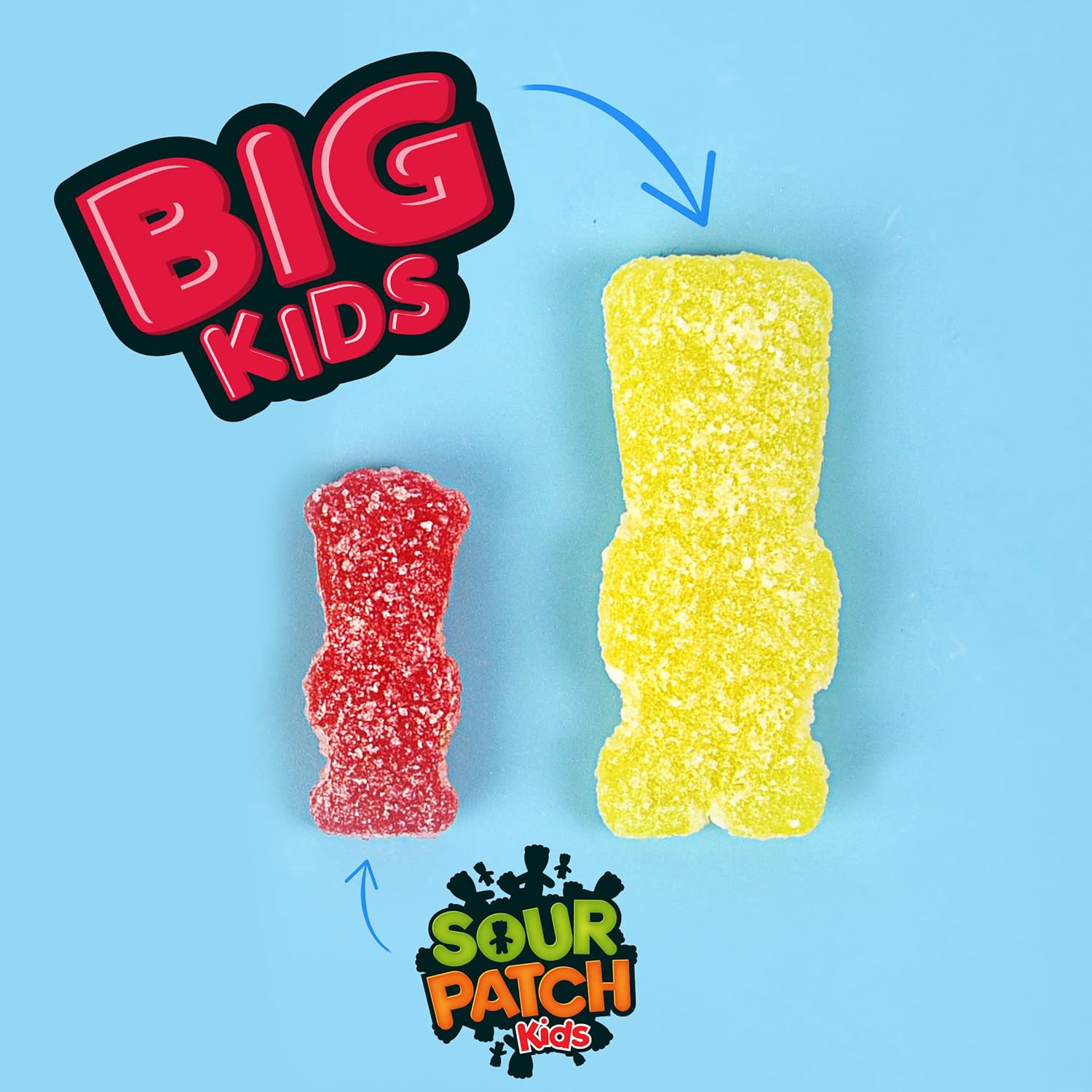 [HCM]Kẹo dẻo Big Sour Patch Kids gói siêu to - 340gram