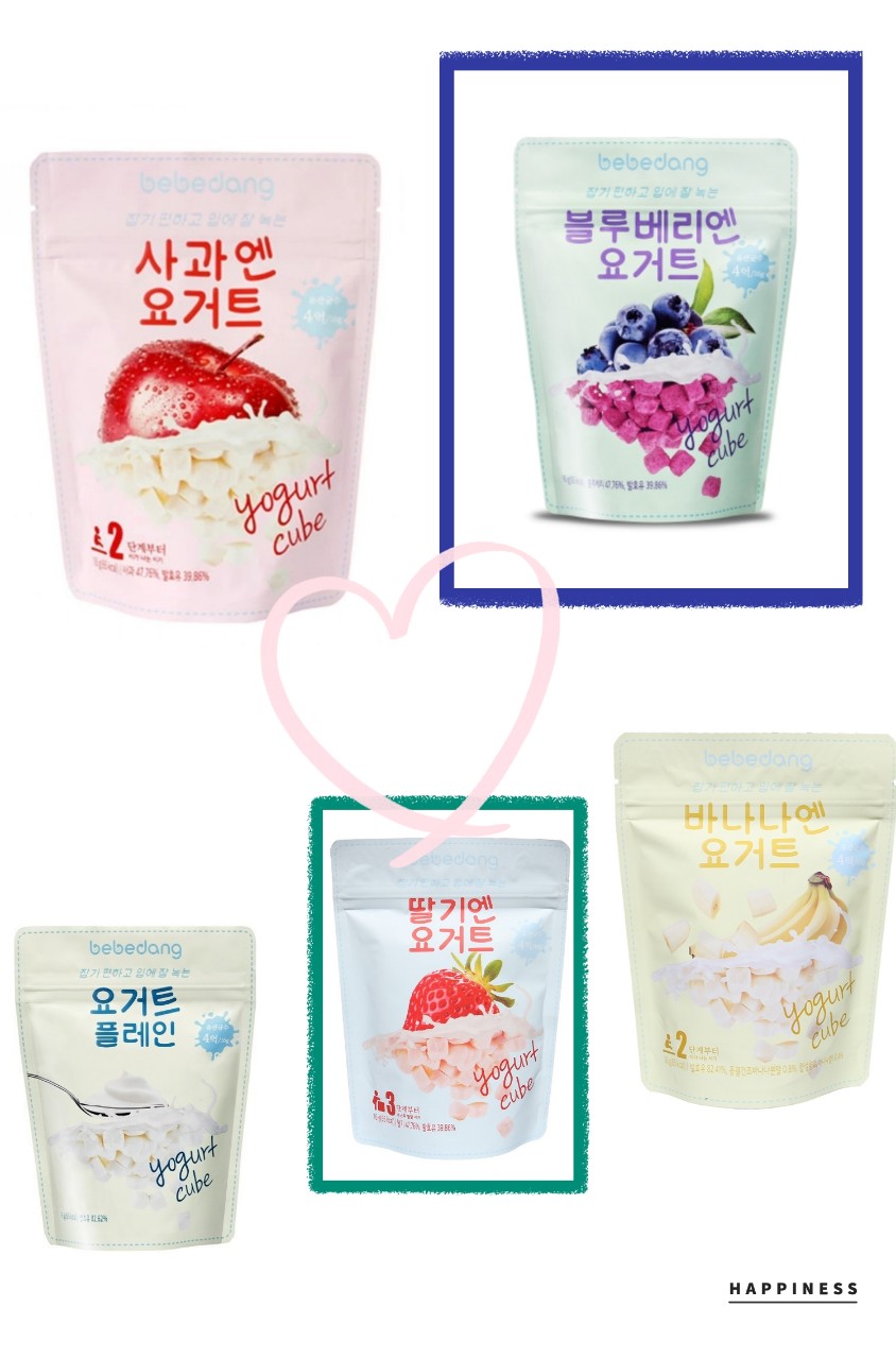 Sữa chua khô Bebedang Hàn Quốc gói 16g cho bé ăn dặm. Date 12 2022
