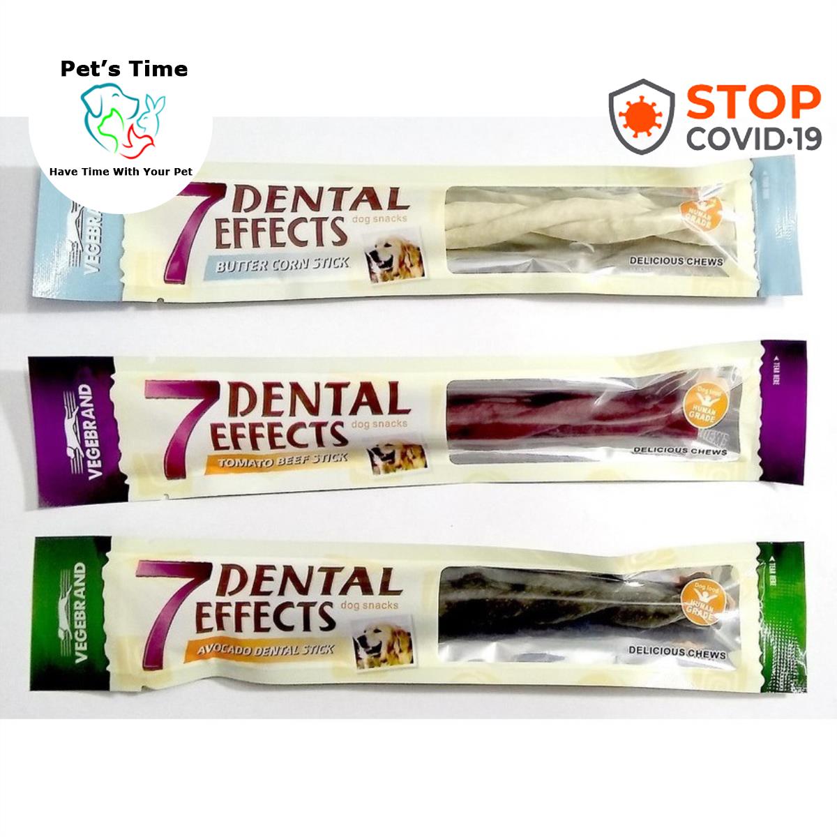 Xương gặm sạch răng 7Dental effect - Pet s Time