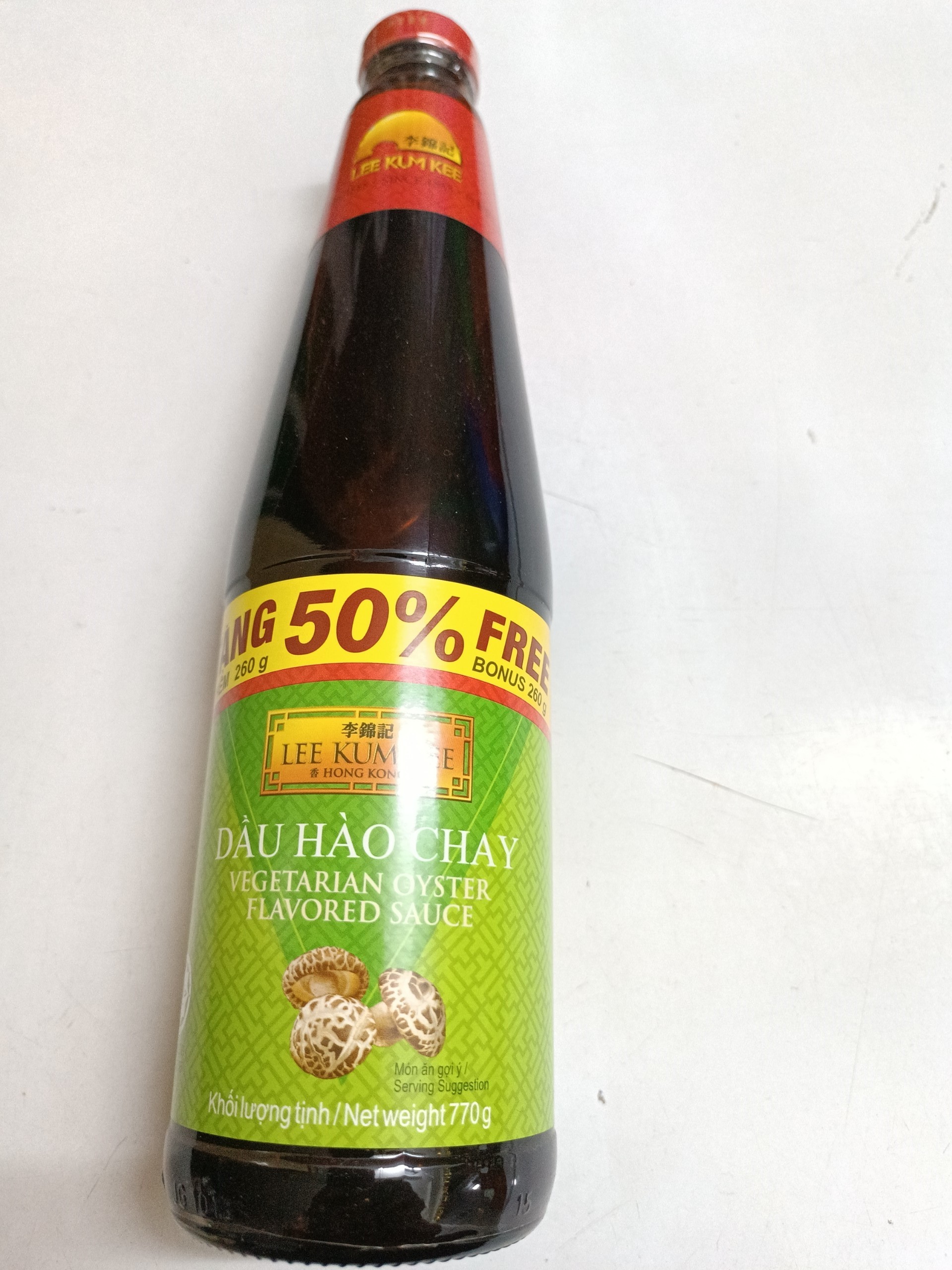 Dầu hào chay lee kum kee