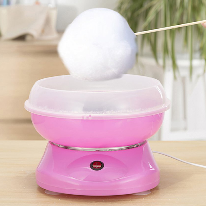 Máy làm kẹo bông gòn công suất cao( màu hồng)