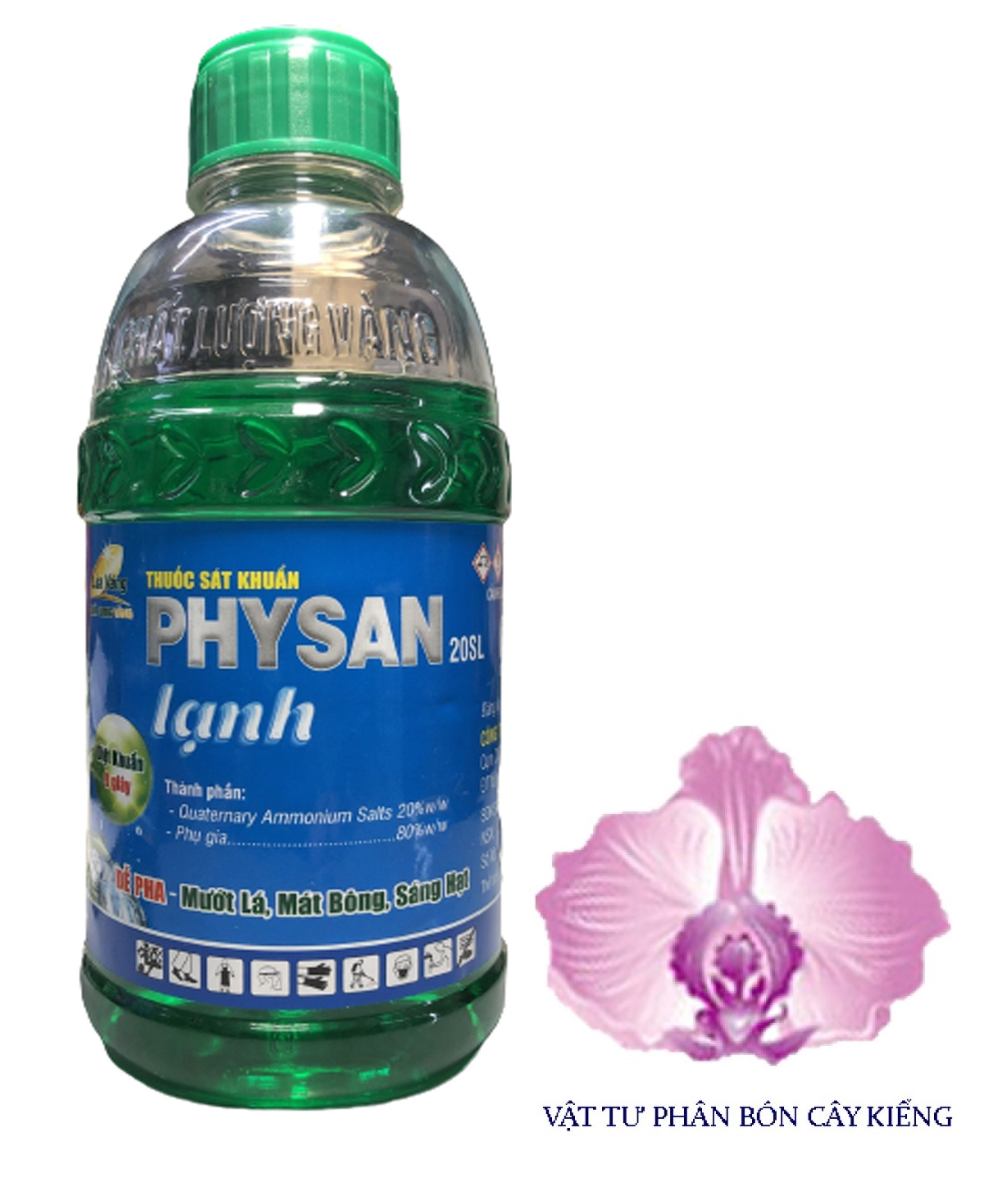Thuốc sát khuẩn trừ nấm bệnh physan lạnh 20sl - #467a# 480ml