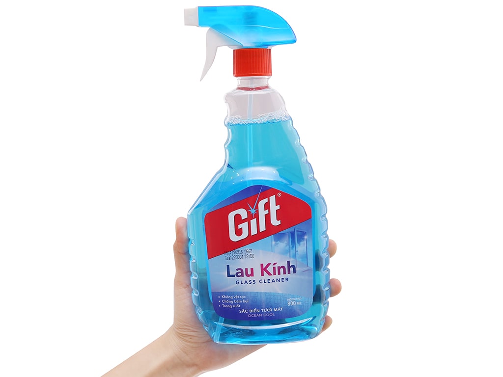 Lau Kính Gift 800ml sắc biển