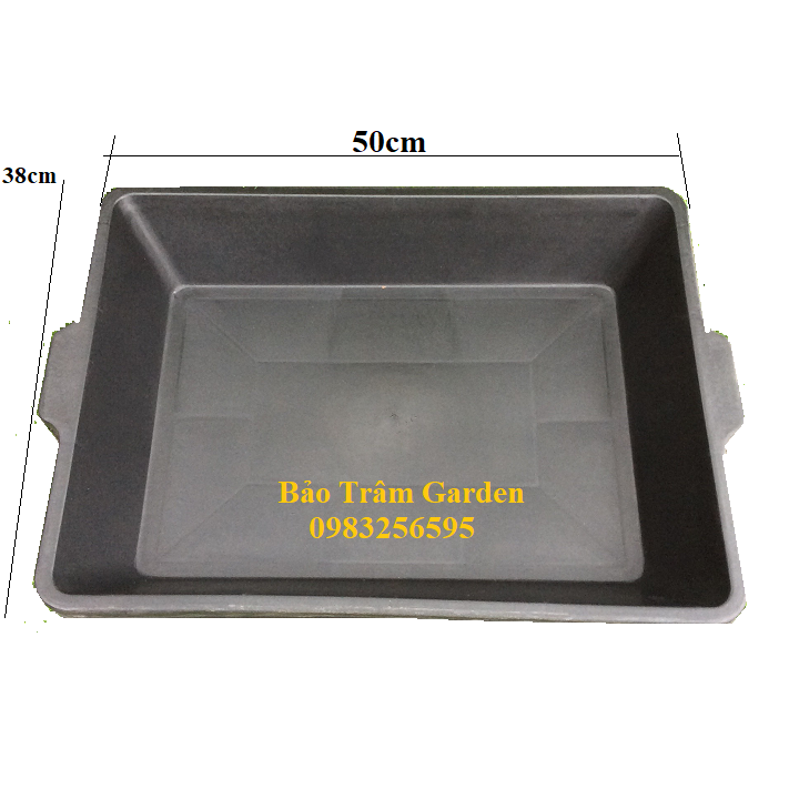 Set 5 khay đựng nước làm mát cho lan kích thước 50x38x8.5cm