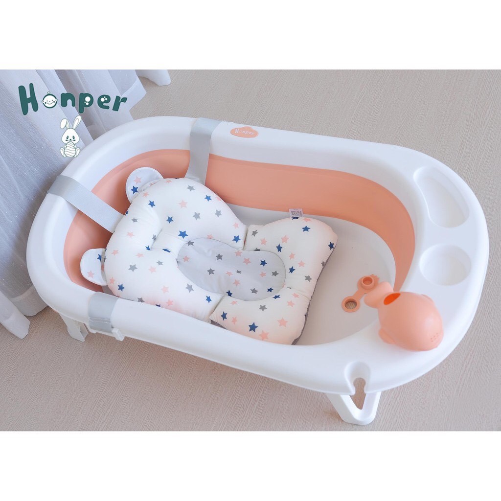 [SP CHÍNH HÃNG] Chậu tắm gấp gọn cho bé - Mẫu mới nhất 2021