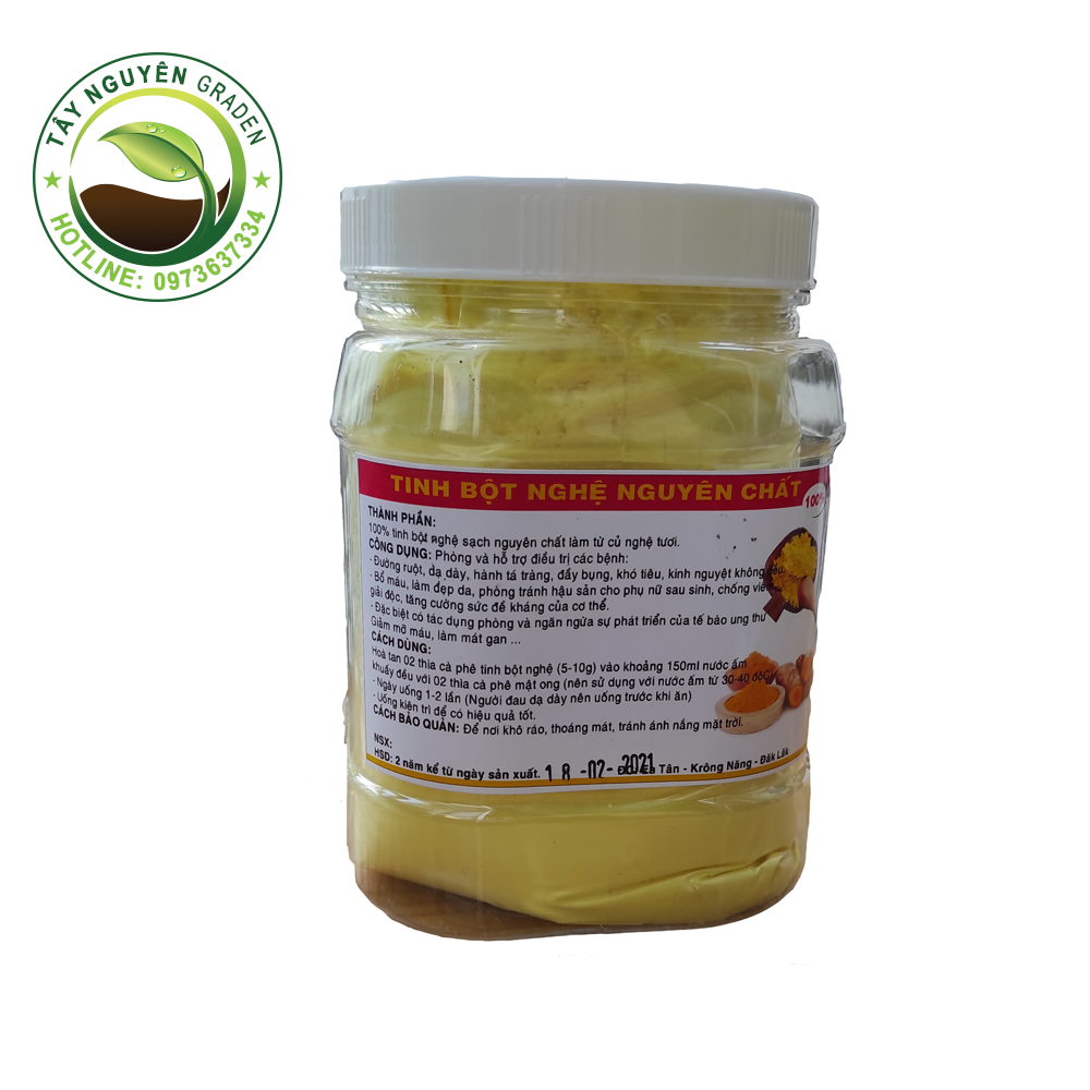 1kg  Tinh nghệ nguyên chất Đắl Lắk - Tinh bột nghệ nhà làm