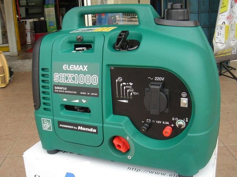 Máy Phát Điện Mini Chạy Xăng 1KVA Elemax SHX1000
