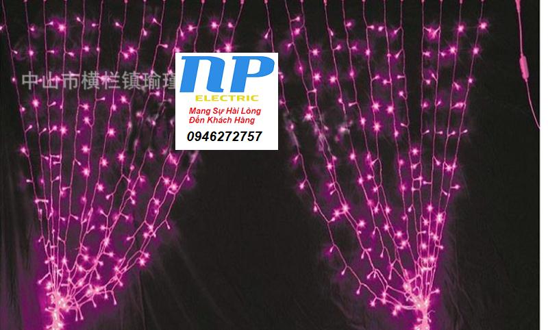 DÂY ĐÈN LED CHÓP KIỂU MÀN 3 MÉT X 3 MÉT - 10 SỢI