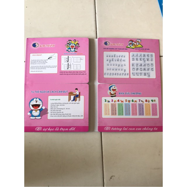 Giấy kê tay giữ vở sạch cho bé