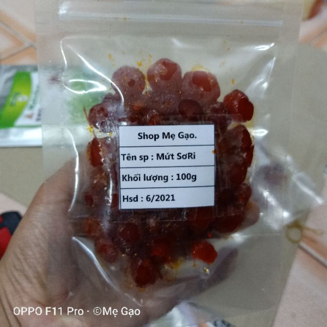 Mứt Sơ Ri ( Ăn Chè Làm Bánh)